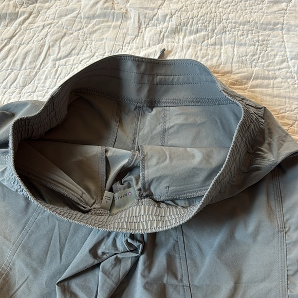 Athleta La Viva Capri Pants Light Gray size 8 - Picture 8 of 16